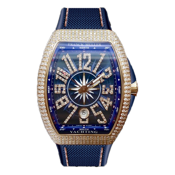 franck muller yachting rose gold